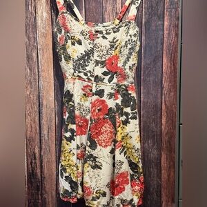 Kimchi Blue Rose Floral Sleeveless Sundress